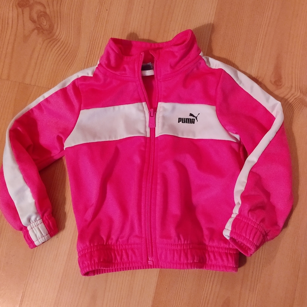 Pink Puma Track Jacket
